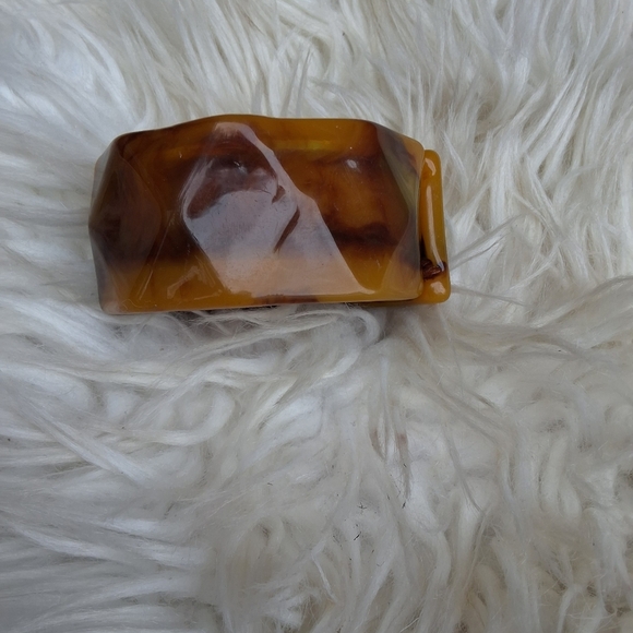 Vintage FALL‎ tones geometric stretch bracelet - Picture 7 of 14